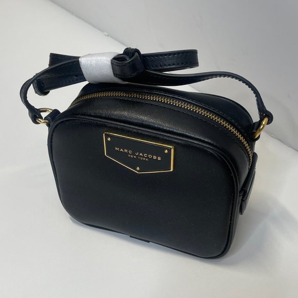 (new+tag) Marc Jacobs women leather crossbody black - Picture 7 of 14